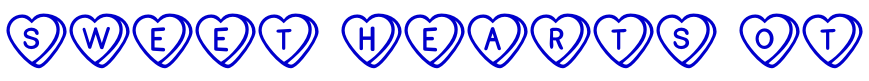 Sweet Hearts OT font